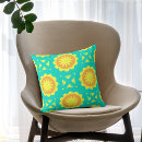 Search for turquoise and orange pillows Girly