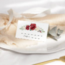 Search for floral wedding place cards Roses