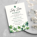 Search for shamrock baby shower invitations Whimsical