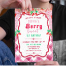 Search for strawberry shortcake invitations Berry sweet