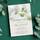 Search for orchid funeral invitations Elegant