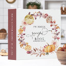 Search for fall colours recipe binders Bride
