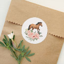 Search for pink horse stickers Floral