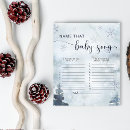 Search for forest baby shower games Winter