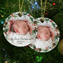Search for holly wreath ornaments Keepsake