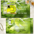 Search for essential oil business cards Wellness