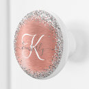 Search for sparkly knobs and pulls For her