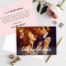 Search for two sided thank you cards Love and thanks
