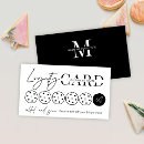 Search for coffee shop loyalty cards Black and white