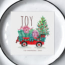 Search for christmas joy napkins Red