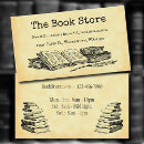 Recherche de libraire cartes visite Magasin de livres