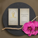 Recherche de posture cartes visite Professeur de yoga