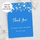 Search for bright star cards Blue and white