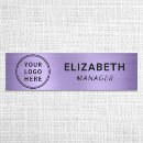 Search for purple name tags Retail