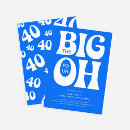 Search for big 40th birthday invitations Party