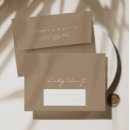 Search for taupe envelopes Return address
