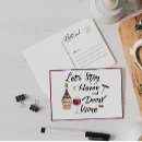 Recherche de vin rouge cartes postales Drôle