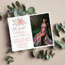 Search for photo baby girl shower invitations Chic