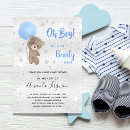 Recherche de ourson baby shower invitations Ours en peluche
