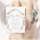 Recherche de baby in bloom invitations Terre cuite