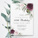 Search for 100 year celebration invitations For her