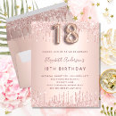Search for luxury birthday invitations Rose gold
