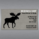 Search for moose business cards Wildlife