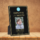 Search for employee of the month plaques Company