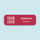 Recherche de broche rouge Votre logo ici