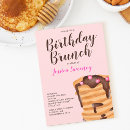 Search for chocolate cake birthday invitations Illustration