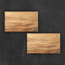 Search for wood business cards Masculine