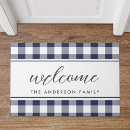 Search for buffalo plaid doormats Rustic