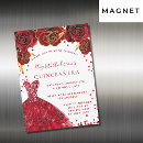 Search for red quinceanera invitations Party