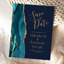 Search for teal blue save the dates Chic