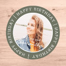 Search for him or her stickers Happy birthday