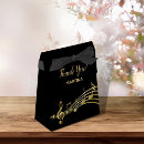 Search for black and gold favour boxes Monogram monogrammed name
