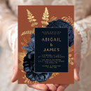 Search for navy and rust wedding invitations Elegant