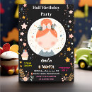 Search for half birthday invitations Modern