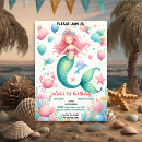 Search for blue mermaid invitations Beach