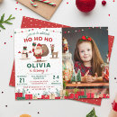 Search for santa claus christmas invitations Red