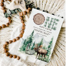 Search for camping birthday invitations Watercolor