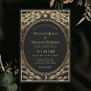 Search for black lightning invitations Vintage
