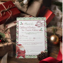 Search for santa claus invitations North pole