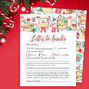 Search for santa claus party stationery Watercolor