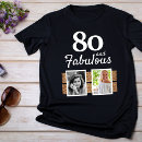 Search for 80th birthday tshirts Fabulous