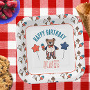 Search for red and blue paper plates Patriotic