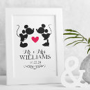 Search for mickey and minnie weddings Romantic disney silhouette design