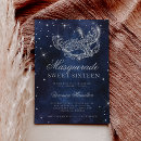 Search for blue masquerade mask invitations Carnival sparkles