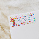 Search for bubble return address labels For kids