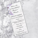 Search for damask wedding programs Elegant